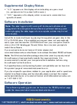 Preview for 8 page of Reed Instruments 800837001207 Instruction Manual