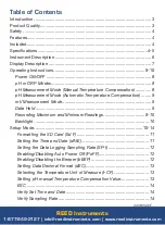 Preview for 2 page of Reed Instruments R3000SD Instruction Manual