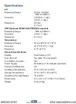 Preview for 4 page of Reed Instruments R3525 Instruction Manual