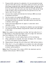 Preview for 9 page of Reed Instruments R3525 Instruction Manual