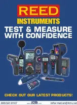 Preview for 13 page of Reed Instruments R3525 Instruction Manual