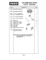 Preview for 224 page of REED LOHE VI Series Operation, Maintenance And Parts Manual