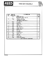 Preview for 79 page of REED SOVA7 Maintenance & Operation Manual