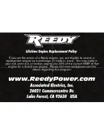 Preview for 24 page of Reedy 121VR Owner'S Manual