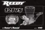 Preview for 1 page of Reedy 121VS Owner'S Manual