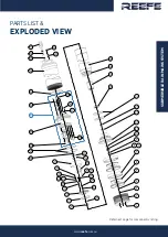 Preview for 2 page of Reefe 22856 Exploded View & Instruction Manual