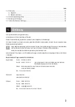 Preview for 3 page of Reely ROAD 490150 Operating Instructions Manual