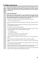 Preview for 21 page of Reely 2147018 Operating Instructions Manual