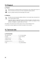 Preview for 32 page of Reely 2147018 Operating Instructions Manual