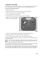 Preview for 29 page of Reely 450 ARF QC09 Operating Instructions Manual