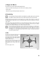 Preview for 35 page of Reely 450 ARF QC09 Operating Instructions Manual