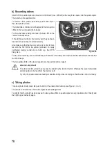 Preview for 78 page of Reely Blackster R6 Pro FPV WiFi Operating Instructions Manual