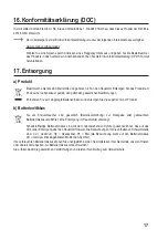 Preview for 17 page of Reely CoreZ 2206437 Operating Instructions Manual