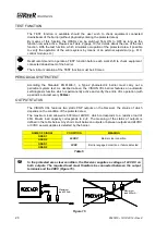 Preview for 20 page of Reer VISION VXL Installation, Use And Maintenance Manual