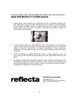 Preview for 21 page of Reflecta 27103 User Manual