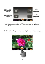 Preview for 17 page of Reflecta X6 TouchScan User Manual