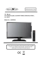 Preview for 1 page of Reflexion LEDW160 User Manual