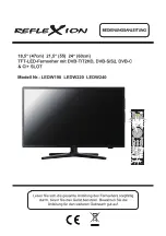 Reflexion LEDW190+ User Manual preview