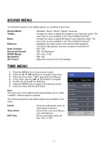 Preview for 69 page of Reflexion LEDW190 User Manual