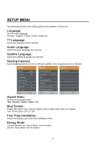 Preview for 71 page of Reflexion LEDW190 User Manual