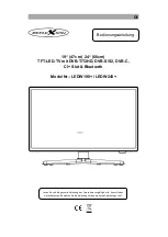 Reflexion LEDW190+ User Manual preview