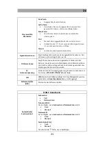 Preview for 21 page of Reflexion LEDW190+ User Manual