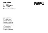 Preview for 140 page of REFU 851P050.300 Operating Manual