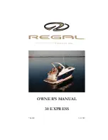 Preview for 2 page of Regal 30 EXPRESS Owner'S Manual