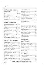 Preview for 4 page of Regal 33 OBX Owner'S Manual