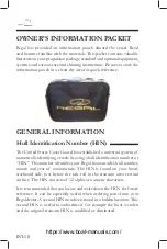 Preview for 10 page of Regal 33 OBX Owner'S Manual