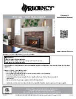 Preview for 2 page of Regency Fireplace Products Energy U31-LP10 Owner'S Manual & Installation Manual