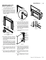 Preview for 20 page of Regency Fireplace Products Energy U31-LP10 Owner'S Manual & Installation Manual