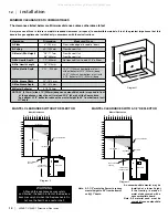 Preview for 12 page of Regency Fireplace Products HRI3E-LP1 Owners & Installation Manual