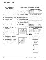 Preview for 8 page of Regency Fireplace Products U28-LP2 Owners & Installation Manual