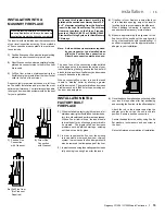 Preview for 13 page of Regency Alterra CI1203 Owners & Installation Manual