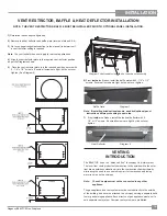 Preview for 19 page of Regency bellavista B36XTCE Owner'S Manual