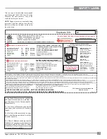 Preview for 5 page of Regency Bellavista B41XTCE-LP Owners & Installation Manual