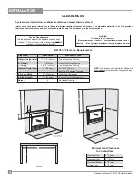 Preview for 10 page of Regency Bellavista B41XTCE-LP Owners & Installation Manual