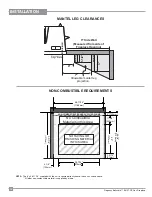 Preview for 12 page of Regency Bellavista B41XTCE-LP Owners & Installation Manual