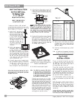 Preview for 34 page of Regency Bellavista B41XTCE-LP Owners & Installation Manual