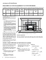 Preview for 8 page of Regency Classic I1205M Owners & Installation Manual