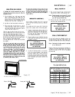 Preview for 58 page of Regency E18-LP Owners & Installation Manual