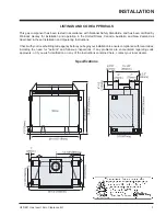 Preview for 3 page of Regency Energy E21 Owners & Installation Manual