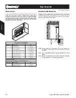 Preview for 2 page of Regency Energy U31 Specification Sheet