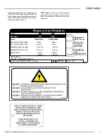 Preview for 5 page of Regency FG39-LPG2 Owners & Installation Manual