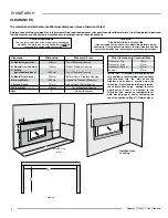 Preview for 8 page of Regency GF900C-LPG1 Owners & Installation Manual