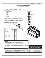 Preview for 25 page of Regency Horizon HZ42STE-LP Owners & Installation Manual