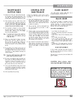 Preview for 53 page of Regency Horizon HZ42STE-LP Owners & Installation Manual