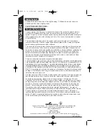 Preview for 4 page of Regent SP50LPC Instruction Manual