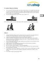 Preview for 35 page of REHASHOP REHA-4000 Instruction Manual